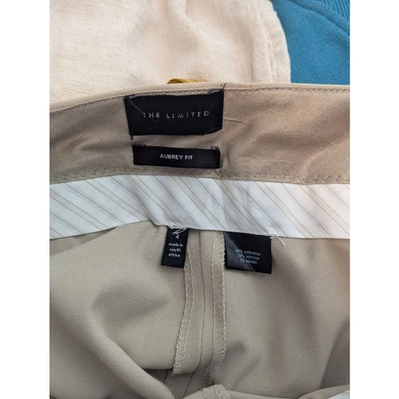 Women's The Limited Beige Pants Size 4 - Picture 6 of 8